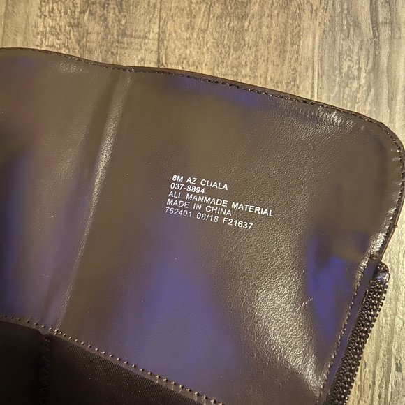 Arizona Cuala" Brown Knee High Wide Calf Riding Boot - Picture 3 of 7